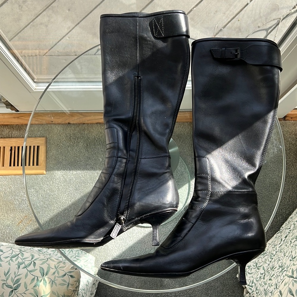 Gucci Leather Boots